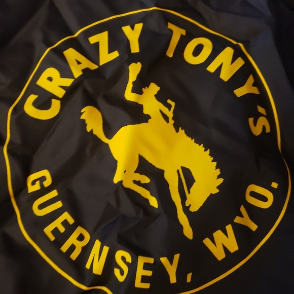 Mens Vtg Wyoming Satin Jacket Pla Jac Sz S - Picture 6 of 6